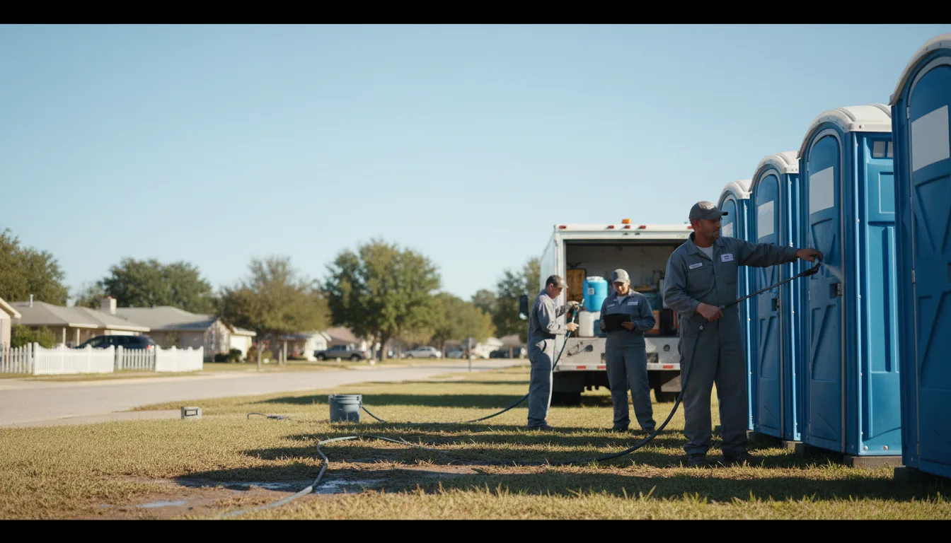 Long-Term Portable Toilet Rental in Bunnell, FL near me